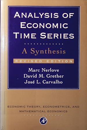 Seller image for Analysis of economic time series. a synthesis. for sale by Antiquariat Bookfarm