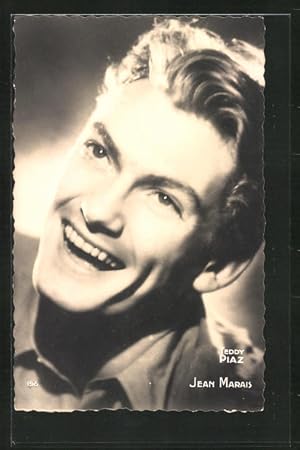 Seller image for Ansichtskarte Schauspieler Jean Marais mit freundlichem Lcheln for sale by Bartko-Reher
