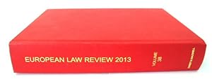Immagine del venditore per European Law Review 2013, Volume 38 venduto da PsychoBabel & Skoob Books
