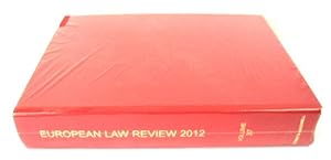 Immagine del venditore per European Law Review: 2012, Volume 37 venduto da PsychoBabel & Skoob Books