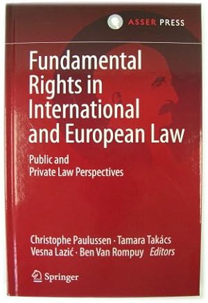 Bild des Verkufers fr Fundamental Rights in International and European Law: Public and Private Law Perspectives zum Verkauf von PsychoBabel & Skoob Books