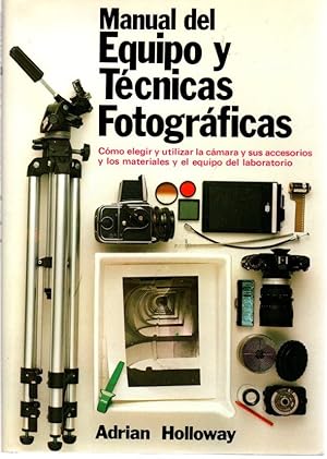 Imagen del vendedor de Manual del equipo y material fotogrfico . a la venta por Librera Astarloa