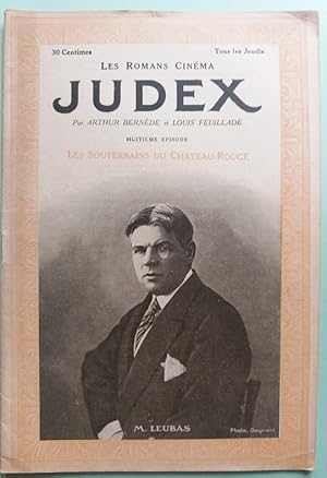 Seller image for JUDEX 8 Les Souterrains du Chateau Rouge ROMANS CINEMA 1917 ILLUSTRE for sale by CARIOU1