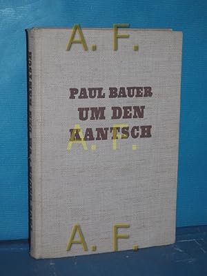 Bild des Verkufers fr Um den Kantsch! : Der 2. deutsche Angriff auf d Kangchendznga 1931 , Mit 72 Aufn., 2 Panoramen u. 1 dreifarb. photogrammetr. Kt. d. Zemu-Gletschers. zum Verkauf von Antiquarische Fundgrube e.U.