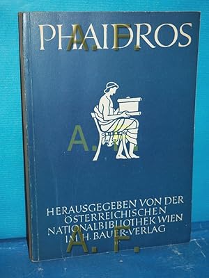 Seller image for Phaidros : Zeitschr. fr die Freunde des Buches und der schnen Knste, Folge 2 for sale by Antiquarische Fundgrube e.U.