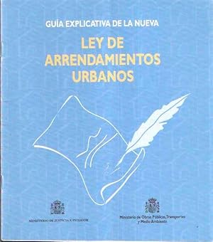 Imagen del vendedor de Gua explicativa de la Nueva Ley de Arrendamientos Urbanos a la venta por SOSTIENE PEREIRA