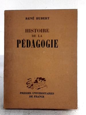 Immagine del venditore per Histoire De La Pedagogie venduto da World of Rare Books