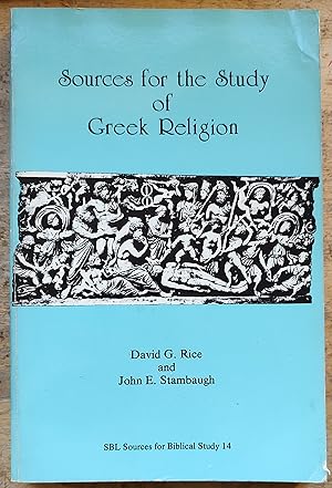 Bild des Verkufers fr Sources for the Study of Greek Religion zum Verkauf von Shore Books