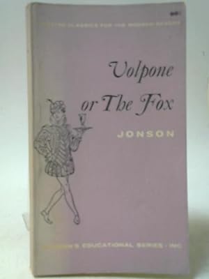 Imagen del vendedor de Volpone Or The Fox a la venta por World of Rare Books
