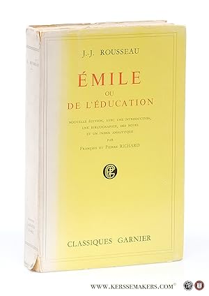 Seller image for Emile ou de l'education. Nouvelle edition, avec une introduction, une bibliographie, des notes, et un index analytique. for sale by Emile Kerssemakers ILAB