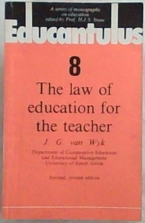Seller image for The Law Of Education for The Teacher for sale by Chapter 1