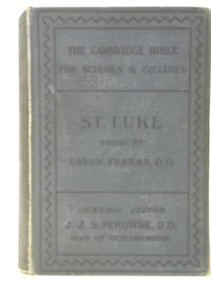 Bild des Verkufers fr The Gospel According To St. Luke zum Verkauf von World of Rare Books