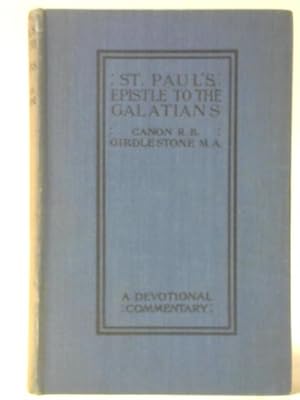 Bild des Verkufers fr St Paul's Epistle to the Galatians - A Devotional Commentary zum Verkauf von World of Rare Books