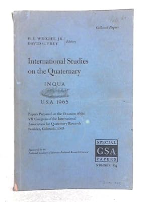 Imagen del vendedor de International Studies on the Quaternary a la venta por World of Rare Books