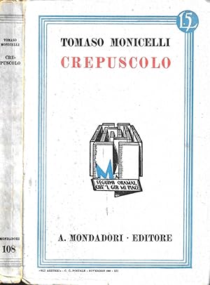 Immagine del venditore per Crepuscolo venduto da Biblioteca di Babele