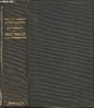 Bild des Verkufers fr Dictionnaire de langue franaise, abrg du dictionnaire de E. Littr - 14e dition zum Verkauf von Le-Livre