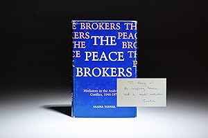 Bild des Verkufers fr The Peace Brokers; Mediators in the Arab-Israeli Conflict, 1948-1979 zum Verkauf von The First Edition Rare Books, LLC