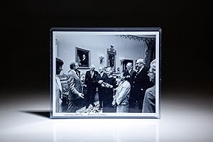 Signed Photograph: President Jimmy Carter and Chief Justice Warren E. Burger