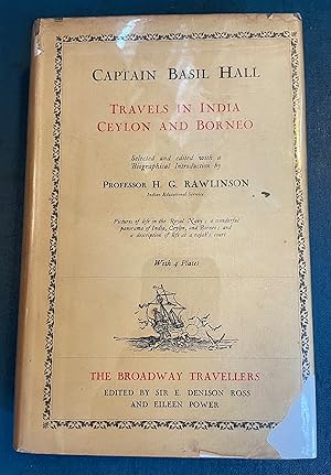 Seller image for Travels in India Ceylonand Borneo for sale by Sheafe Street Books