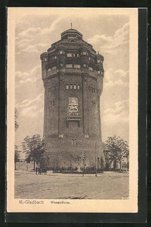 Ansichtskarte Mönchengladbach, Ansicht vom Wasserturm