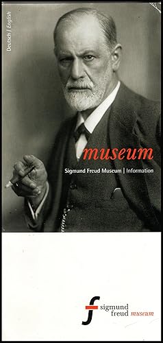 Bild des Verkufers fr Sigmund Freud Museum Information Brochure zum Verkauf von Diatrope Books