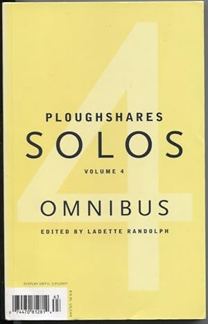 Seller image for Ploughshares Solos Omnibus, Volume 4 for sale by The Green Arcade