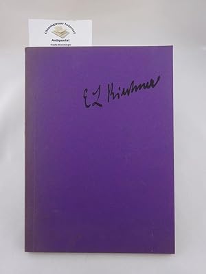 Bild des Verkufers fr Ernst Ludwig Kirchner 1880-1938. A Tribute in Celebration of the Artist's Centennial Year. zum Verkauf von Chiemgauer Internet Antiquariat GbR