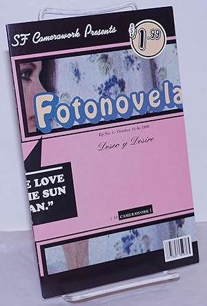 Imagen del vendedor de SF Camerawork presents The Fotonovela: October 16-November 21, 1998 [program booklet] a la venta por Bolerium Books Inc.