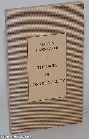 Seller image for Theories of Homosexuality for sale by Bolerium Books Inc.