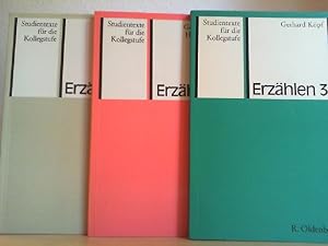 Seller image for Erzhlen; Teil: 1-3. Reihe Studientexte fr die Kollegstufe for sale by Antiquariat im Schloss