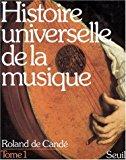 Bild des Verkufers fr Histoire universelle de la musique zum Verkauf von RECYCLIVRE