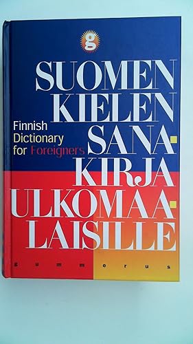 Suomen Kielen Sanakirja Ulkommalaisillee - Finnish Dictionary for Foreigners,