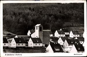 Bild des Verkufers fr Ansichtskarte / Postkarte Waldkappel in Hessen, St. Bonifatius Siedlung zum Verkauf von akpool GmbH