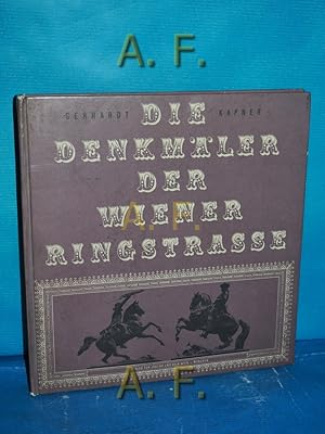 Bild des Verkufers fr Die Denkmler der Wiener Ringstrasse. [Planskizze: Viorica Kari] zum Verkauf von Antiquarische Fundgrube e.U.