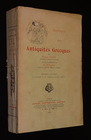 Seller image for Lexique des antiquits grecques for sale by Abraxas-libris