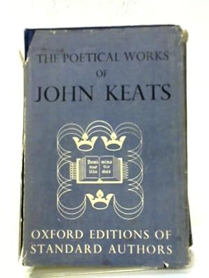 Bild des Verkufers fr The Poetical Works of John Keats zum Verkauf von World of Rare Books