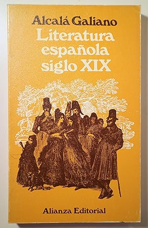 Imagen del vendedor de LITERATURA ESPAOLA SIGLO XIX - Madrid 1969 a la venta por Llibres del Mirall