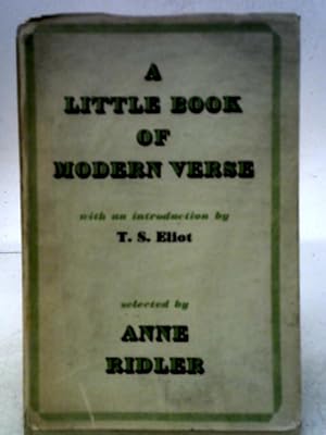 Seller image for A Little Book of Modern Verse for sale by World of Rare Books