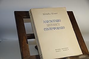 Imagen del vendedor de ANECDOTARIO HISTORICO CONTEMPORANEO NATALIO RIVAS a la venta por LIBRERIA ANTICUARIA SANZ