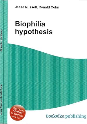 Seller image for Biophilia Hypothesis for sale by Biblioteca di Babele
