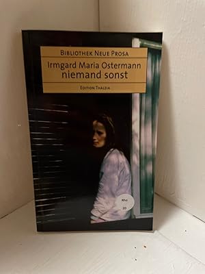 Bild des Verkufers fr Niemand sonst: Kurzprosa Kurzprosa zum Verkauf von Antiquariat Jochen Mohr -Books and Mohr-