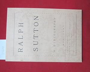 Ralph Sutton. A discography.