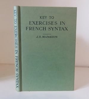 Ket to Exercises in French Syntax