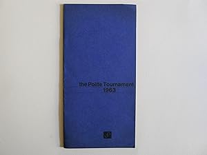The Polite Tournament 1963. Contemporary Japanese Printmakers. .St. George's Gallery. London 1963.