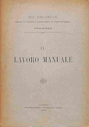 Il lavoro manuale