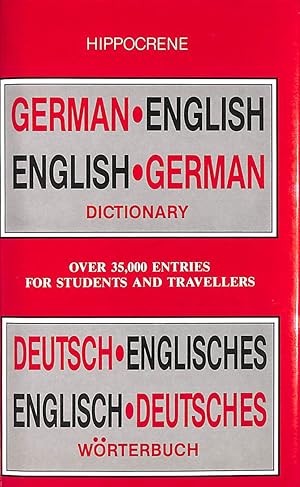 Seller image for German-English, English-German Dictionary; Deutsch-Englisches, Englisch-Deutsches Worterbuch for sale by M Godding Books Ltd