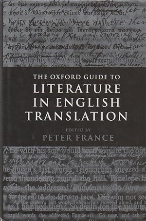 Seller image for The Oxford Guide to Literature in English Translation for sale by San Francisco Book Company