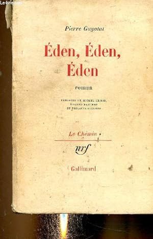 Image du vendeur pour Eden, Eden, Eden (Collection "Le Chemin") mis en vente par Le-Livre