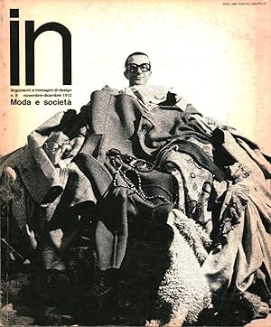 Imagen del vendedor de In. Argomenti e immagini di design (n.8) Novembre-dicembre 1972 Moda e societ a la venta por Di Mano in Mano Soc. Coop