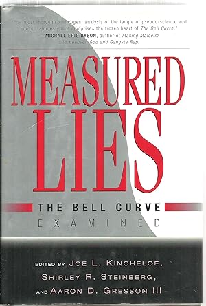 Immagine del venditore per Measured Lies: The Bell Cure Examined venduto da Sabra Books